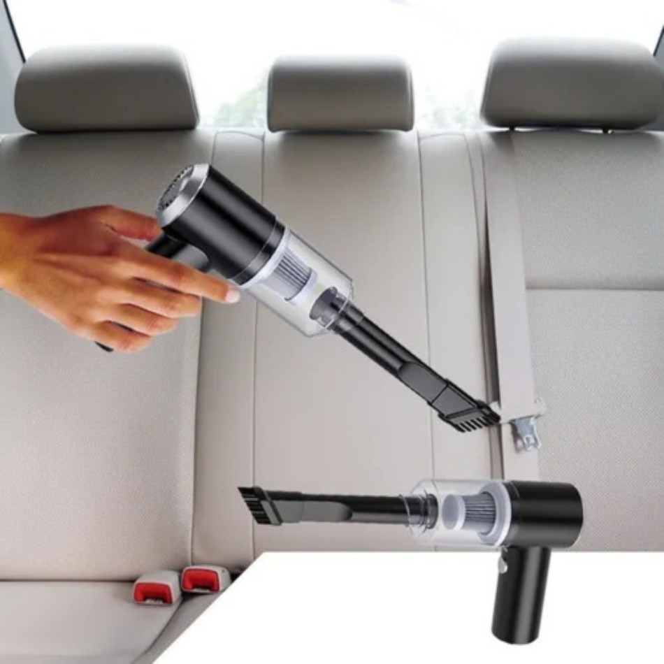 Aspirando o banco do carro